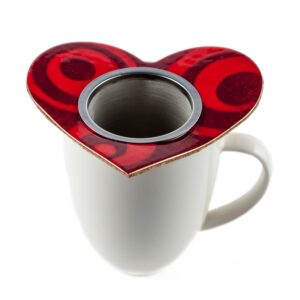 TEESIIVILÄ Sydän punainen