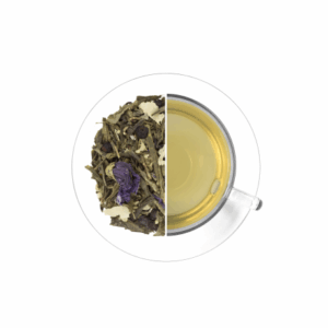 MUSTIKKA-LEHMUKSENKUKKA vihreä tee (Kiina)